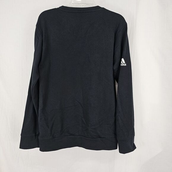 Adidas Black Size Small Crewneck Sweatshirt Strength To Stand Pullover - Picture 6 of 6